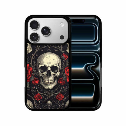 iPhone 17 Pro Case — More Skulls Overlapping Everywhere Ornate Gothic, Custom Art Phone Cover
