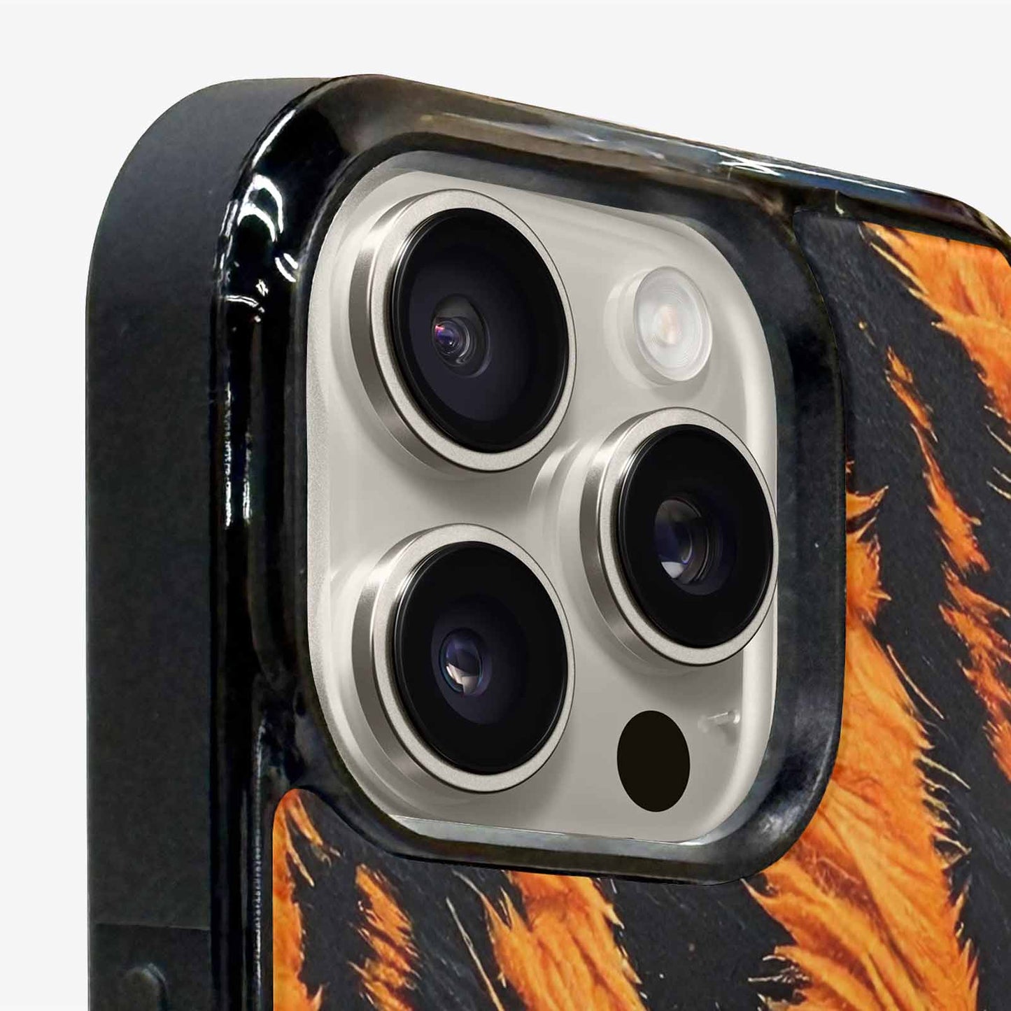 iPhone 16 Pro Case — Bold Tiger Stripe, Personalized Phone Case
