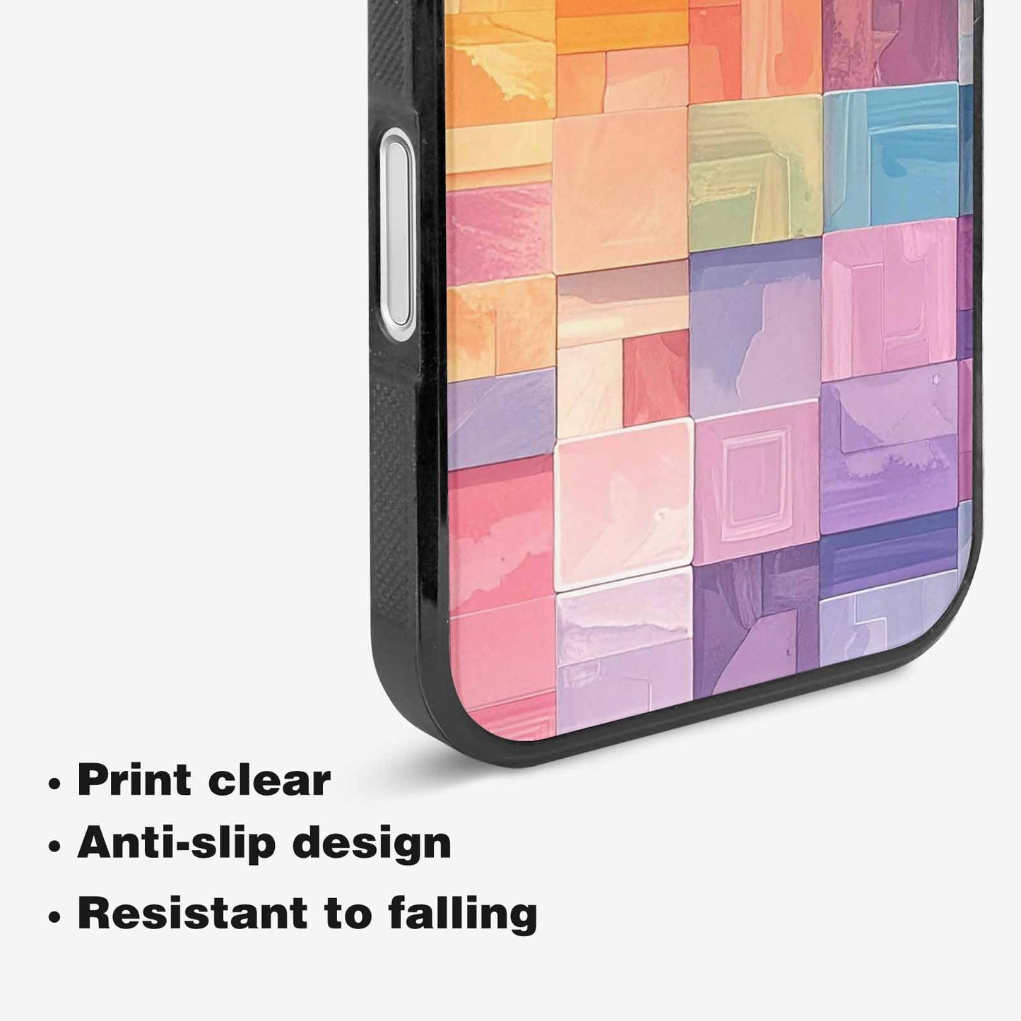 iPhone 16 Case — Color Gradient Fade Pattern Hundreds Of, Custom Designed Case Cover