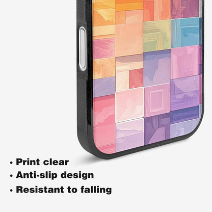 iPhone 16 Case — Color Gradient Fade Pattern Hundreds Of, Custom Designed Case Cover