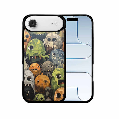 iPhone 17 Air Case — Monsters Camomonsters Pattern T6v Camo, Custom Made Phone Cover