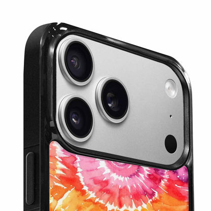 iPhone 17 Pro Max Case — Tie Dye Spiral Rainbow Tie Dye, Customized Protective Case