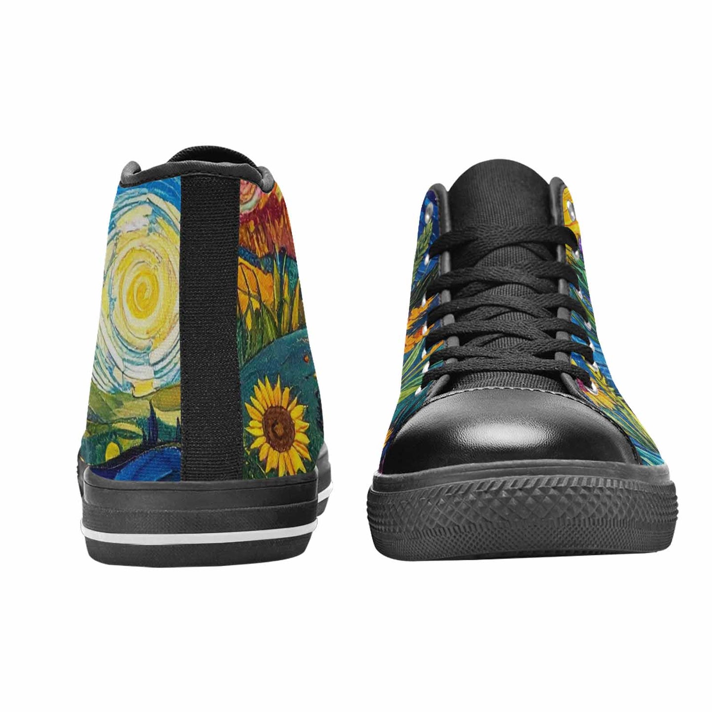 MEN'S Blend All Versions High Top Canvas Cottagecore Shoes