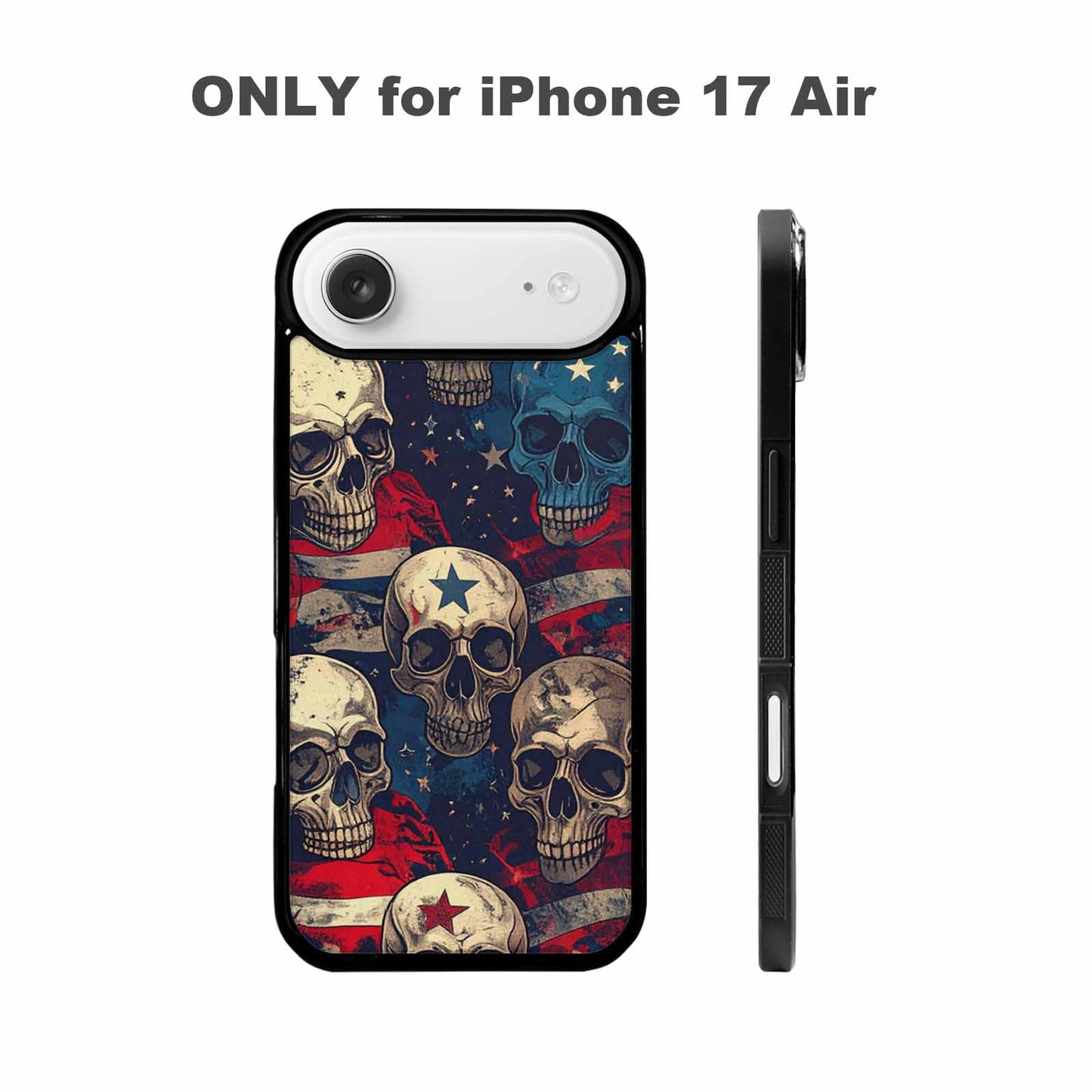 iPhone 17 Air Case — Skull Dark Art Gothic Print Gothic, Original Design Phone Case