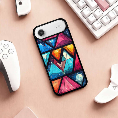 iPhone 17 Air Case — Vintage Summer Diamond Retro Vintage, Custom Printed Phone Case