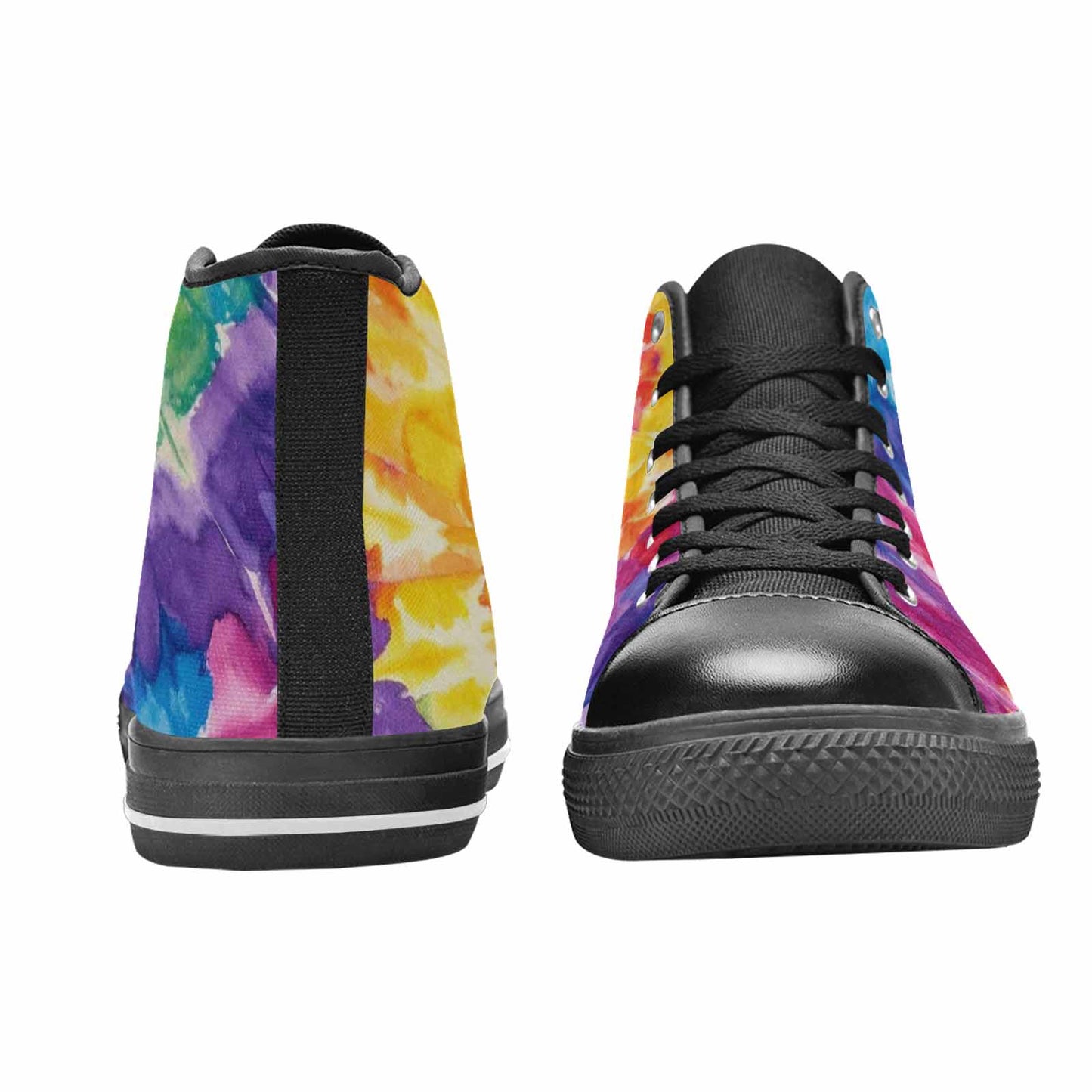MEN'S Tie Dye Swirl High Top Canvas Dreamcore Shoes