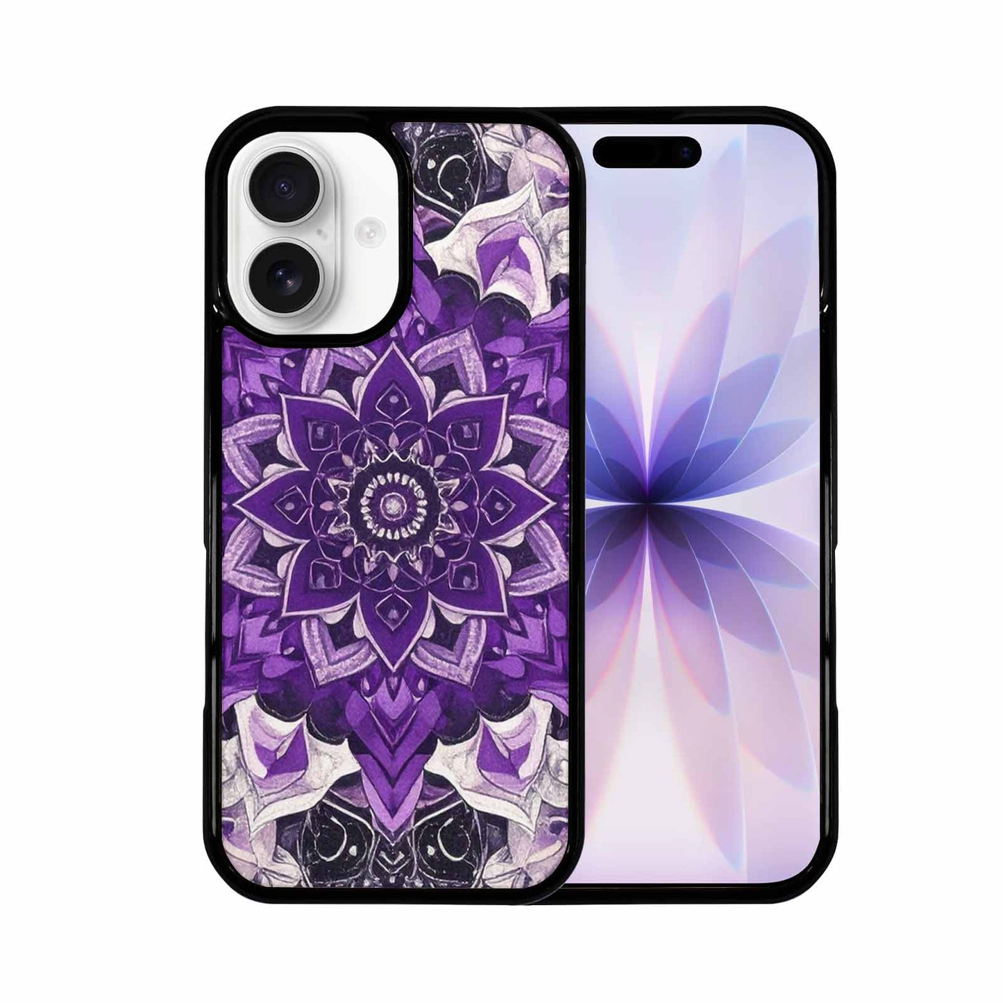 iPhone 17 Case — Small Mandala Pattern, Randomly Floral, Custom Print Case Cover