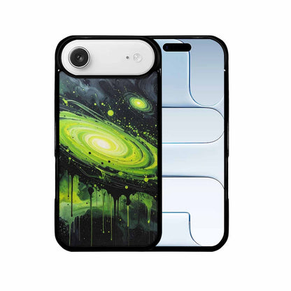iPhone 17 Air Case — Seamless Repeating Pattern Of Overlapping Galaxy, Custom Printed Phone Case