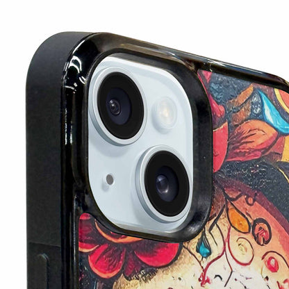 iPhone 15 Plus Case — Graffiti Skull, Original Design Phone Case