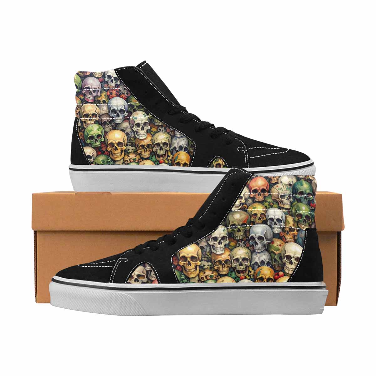 MEN'S Overlapping Skull Usr Ferion