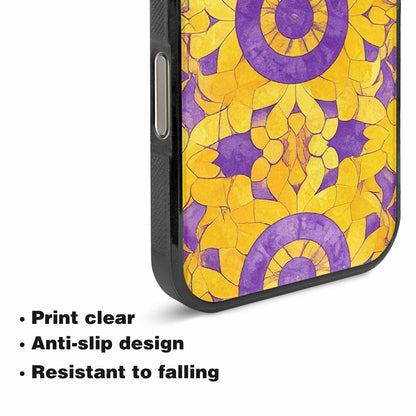 iPhone 16 Pro Max Case — Intersex Flag Color Theme Small Rainbow, Custom Made Phone Cover