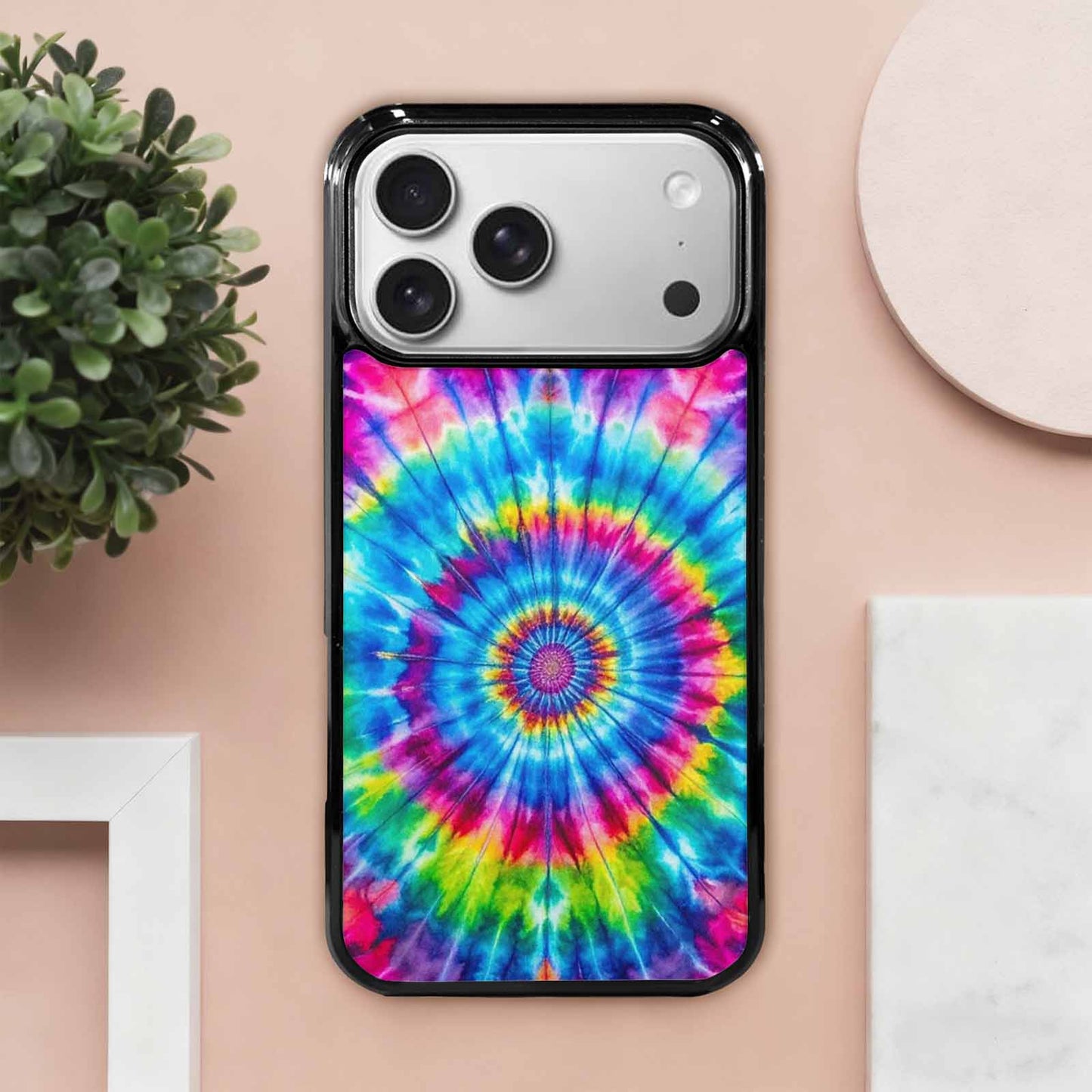 iPhone 17 Pro Max Case — Tie Dye Acid Wash Color Tie, Custom Phone Case