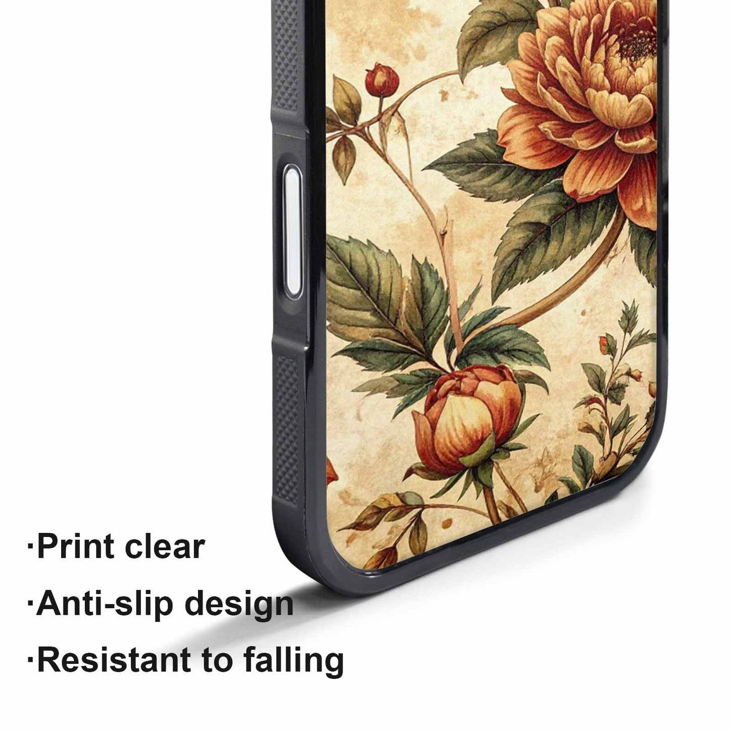 iPhone 17 Air Case — Vintage Botanical Art Pattern Floral, Custom Designed Case Cover