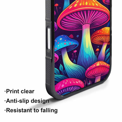 iPhone 17 Pro Max Case — Psychedelic Mushroom Cartoon Pattern Cartoon Cute, Personalized Phone Case