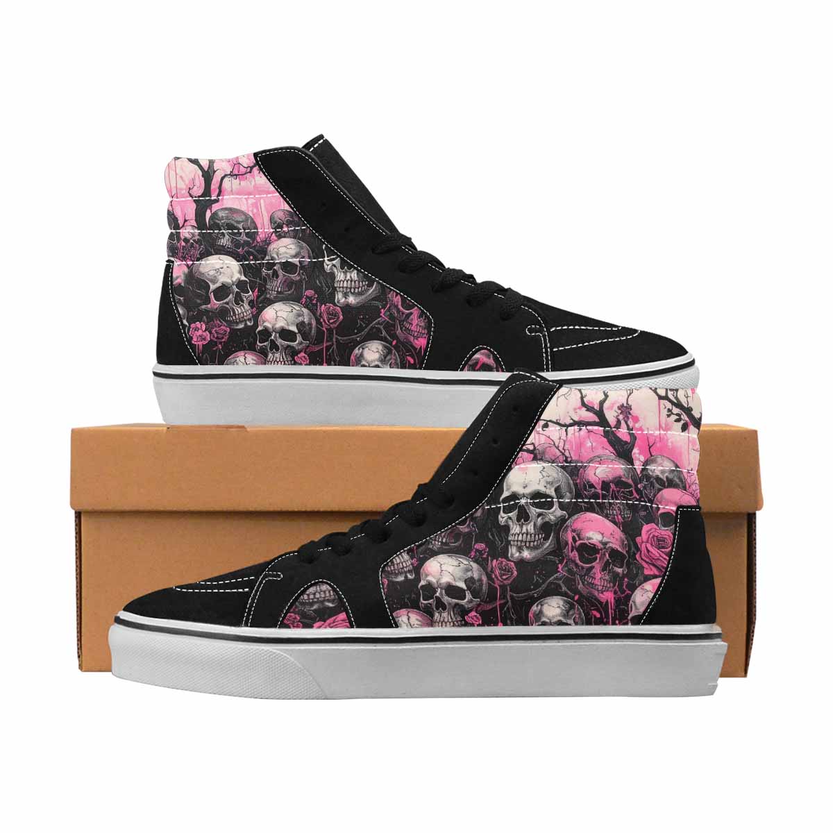 MEN'S Skull Rose Pink Ink 7 Ferion