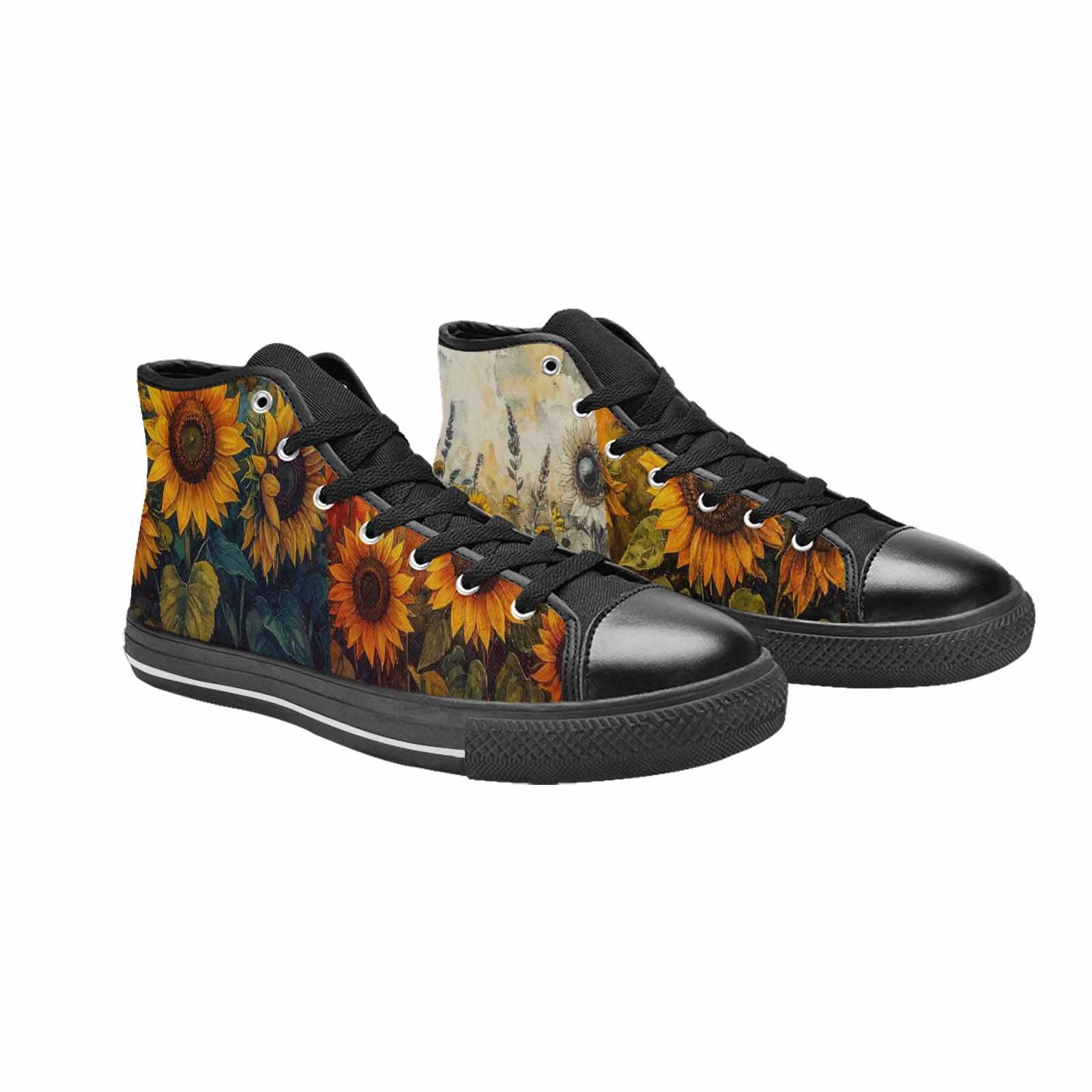 WOMEN'S Blend Melt Them High Top Canvas Dreamcore Custom Sneakers