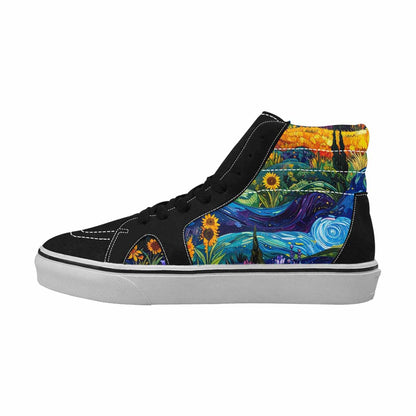 MEN'S Blend All Versions High Top Canvas Surreal Custom Sneakers