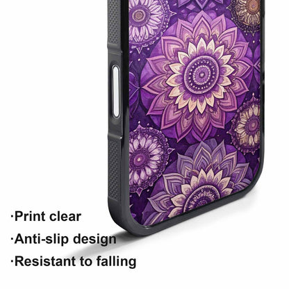 iPhone 17 Air Case — Small Mandala Pattern Randomly Varying Floral, Custom Designed Case Cover