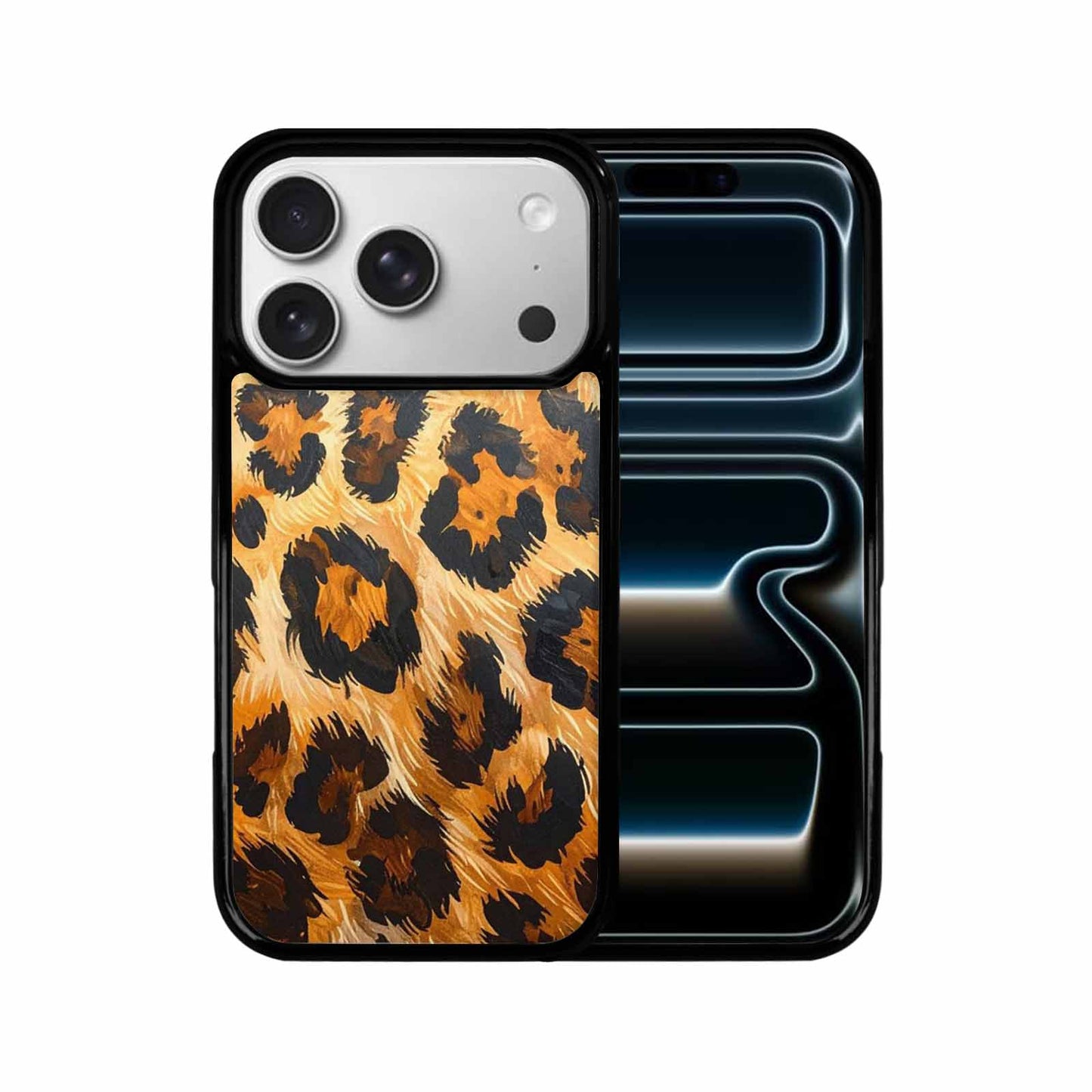 iPhone 17 Pro Case — Leopard Soft Airbrush Gradient Animal Print, Custom Made Phone Cover