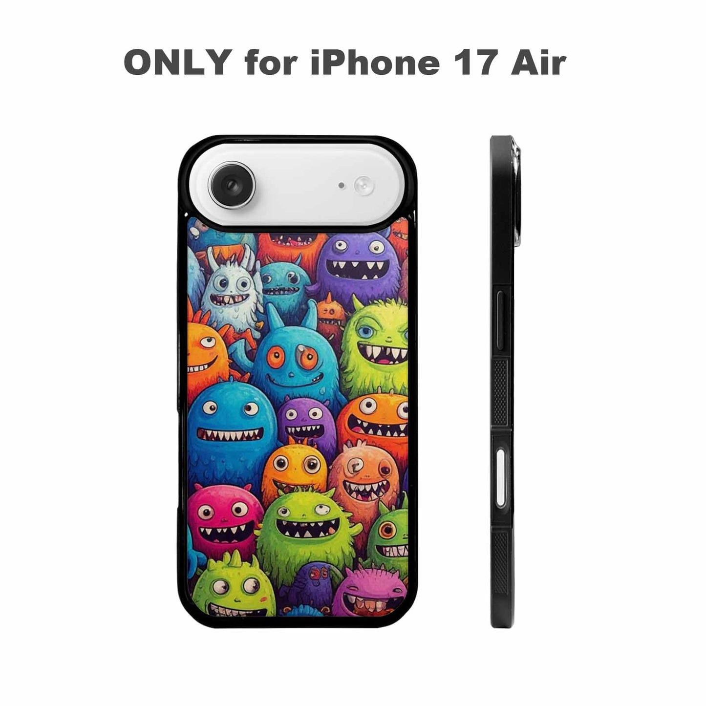 iPhone 17 Air Case — Monsters General Cartoon Monsters Pattern Cartoon, Original Design Phone Case