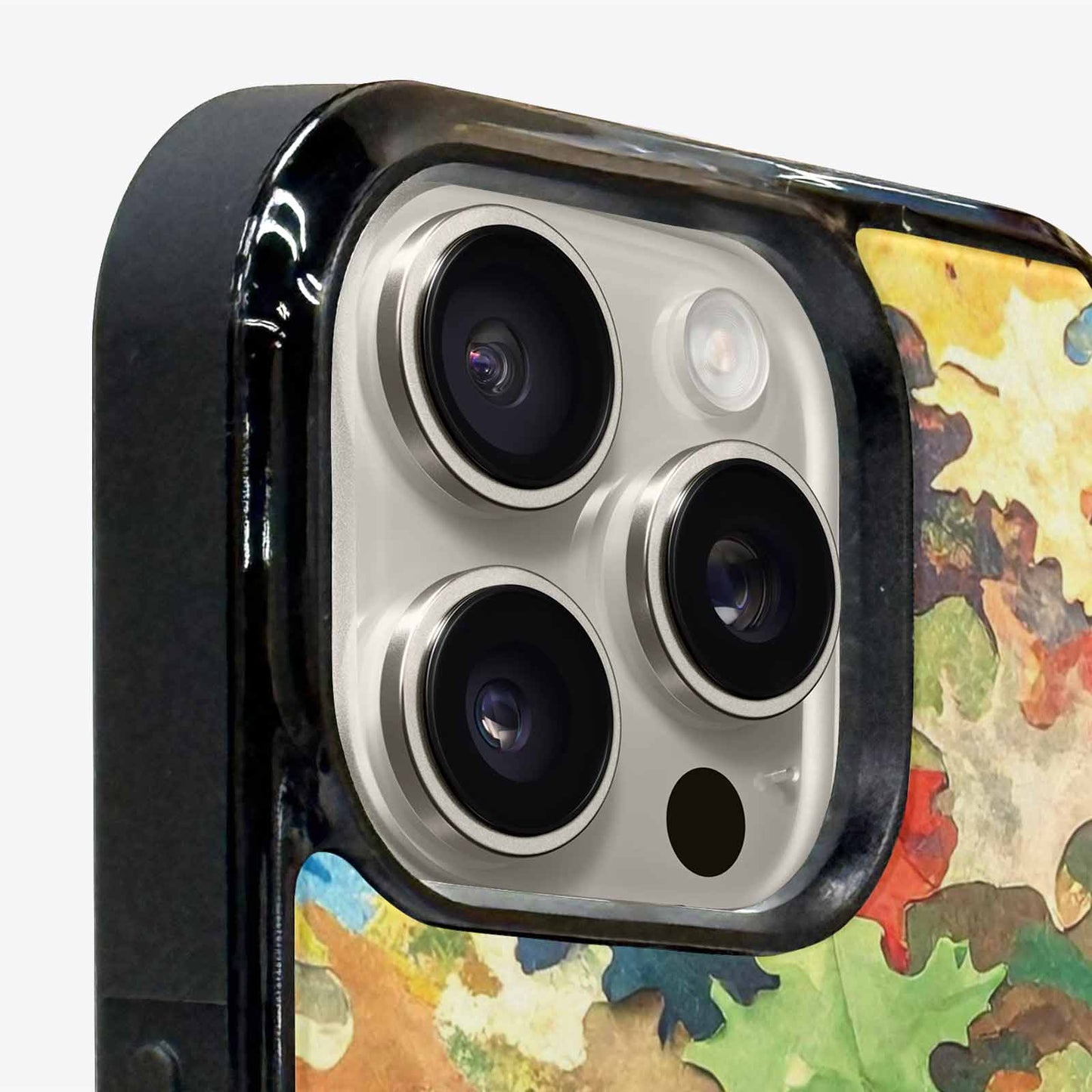 iPhone 16 Pro Case — Camo Patches Full Color Vibrant Camo, Personalized Phone Case