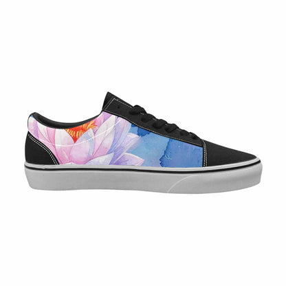 WOMEN'S Water Lilies Impressionist Canvas Lace-Up Dreamcore Sneakers