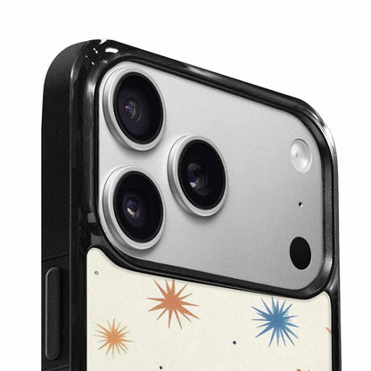 iPhone 17 Pro Case — Retro Dinosaurs Star Burst Galaxy Space, Unique Phone Case Design