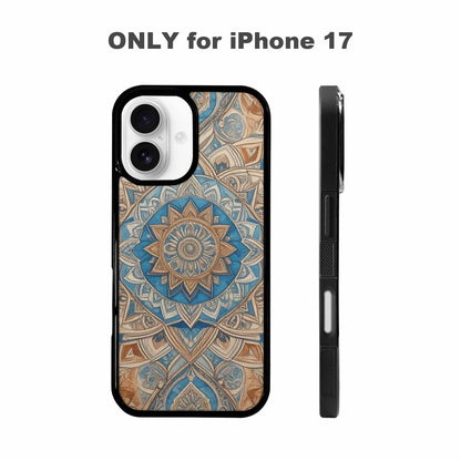 iPhone 17 Case — Small Mandala Pattern, Randomly Floral, Customized Protective Case