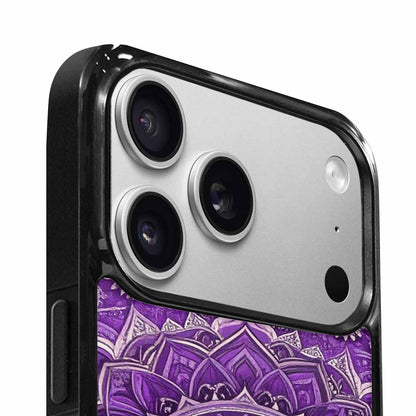 iPhone 17 Pro Max Case — Small Mandala Pattern, Randomly Floral, Unique Phone Case Design