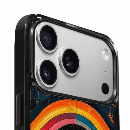 iPhone 17 Pro Case — Retro Wave Scallop Stripe Small Retro, Custom Print Case Cover