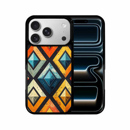 iPhone 17 Pro Case — Vintage Summer Diamond Retro Vintage, Custom Print Case Cover
