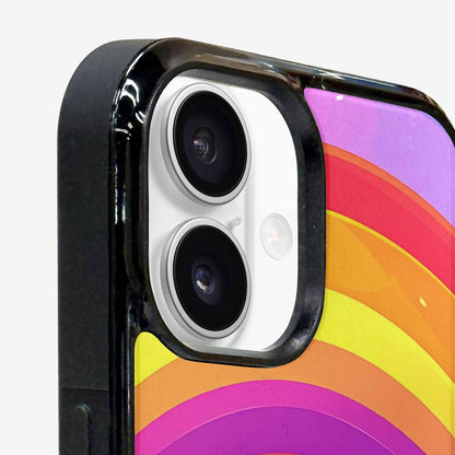 iPhone 16 Case — Rainbow Pride, Custom Art Phone Cover