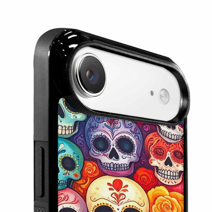 iPhone 17 Air Case — Small Skull Pattern Randomly Varying Gothic, Custom Designed Case Cover