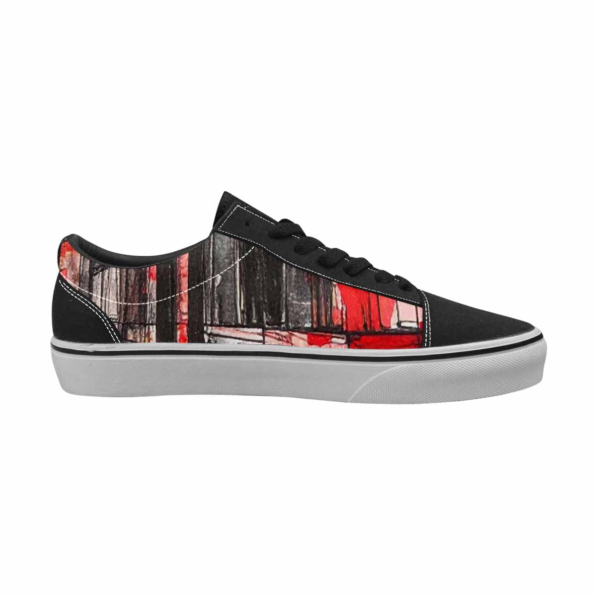 WOMEN'S Liminal Space Fragment Lace-Up Canvas Dreamlike Shoes