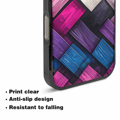 iPhone 16 Pro Case — Genderfluid Flag Color Theme Small Rainbow, Custom Print Case Cover
