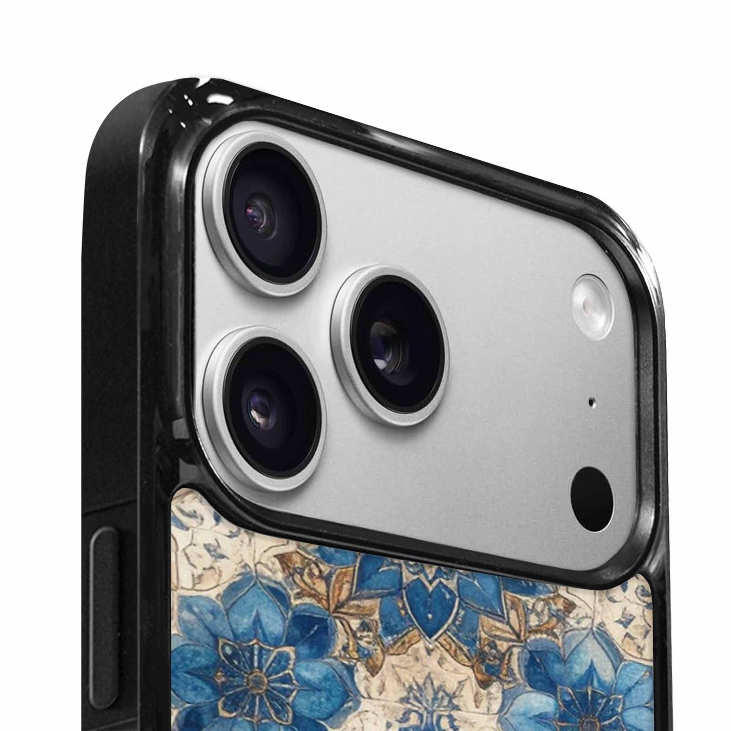 iPhone 17 Pro Case — Small Mandala Pattern Randomly Varying Floral, Customized Protective Case