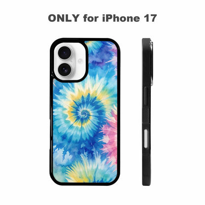 iPhone 17 Case — Small Tie Dye Swirl Tie Dye, Custom Made Phone Cover