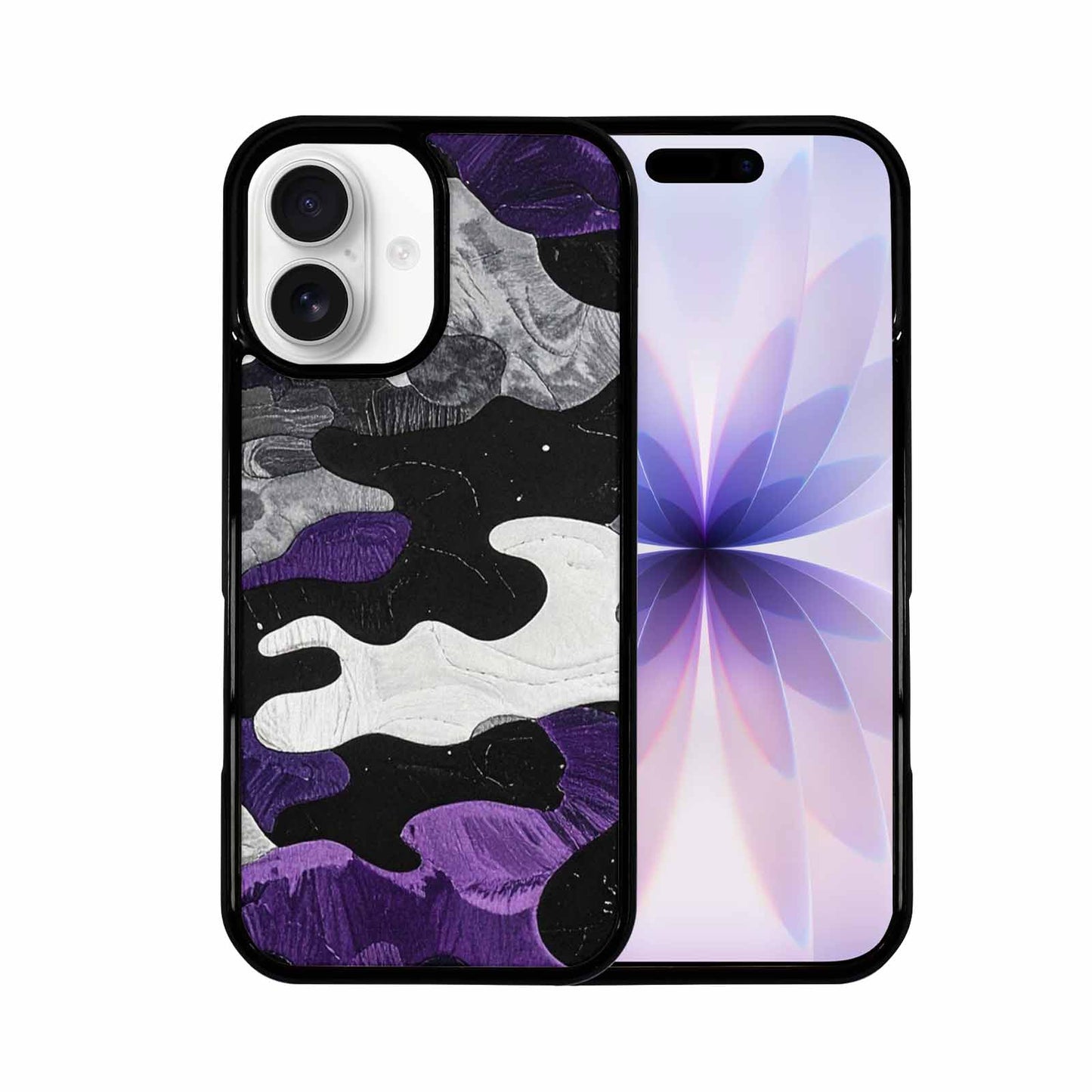 iPhone 17 Case — Vivid Camo Asexual Camo, Custom Phone Case