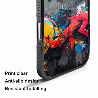 iPhone 17 Pro Case — Seamless Repeating Pattern Of Overlapping Camo, Custom Print Case Cover