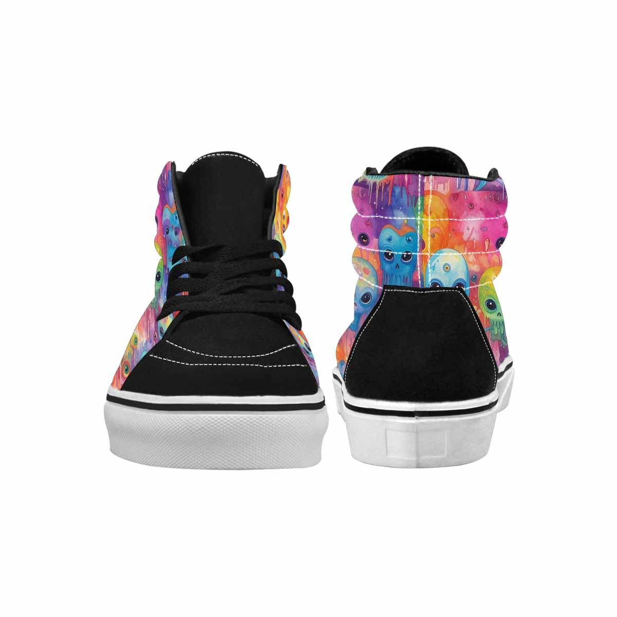 MEN'S Aliens  Tie Dye High Top Canvas Dreamcore Shoes