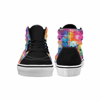 MEN'S Aliens  Tie Dye High Top Canvas Dreamcore Shoes