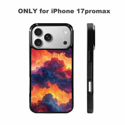 iPhone 17 Pro Max Case — Seamless Tileable Pattern Of Galaxy Space, Personalized Phone Case