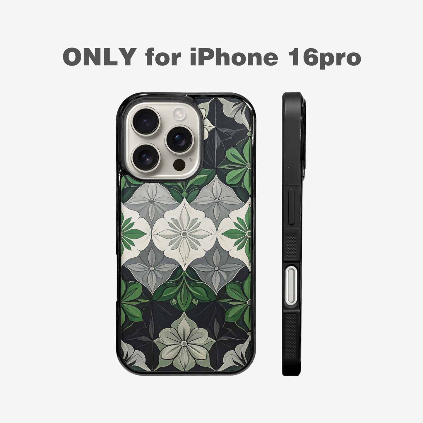 iPhone 16 Pro Case — Aromantic Flag Color Theme Small Rainbow, Unique Phone Case Design