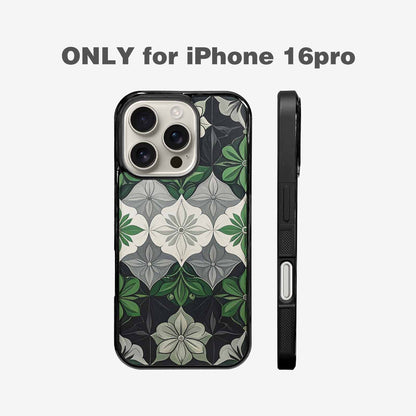 iPhone 16 Pro Case — Aromantic Flag Color Theme Small Rainbow, Unique Phone Case Design