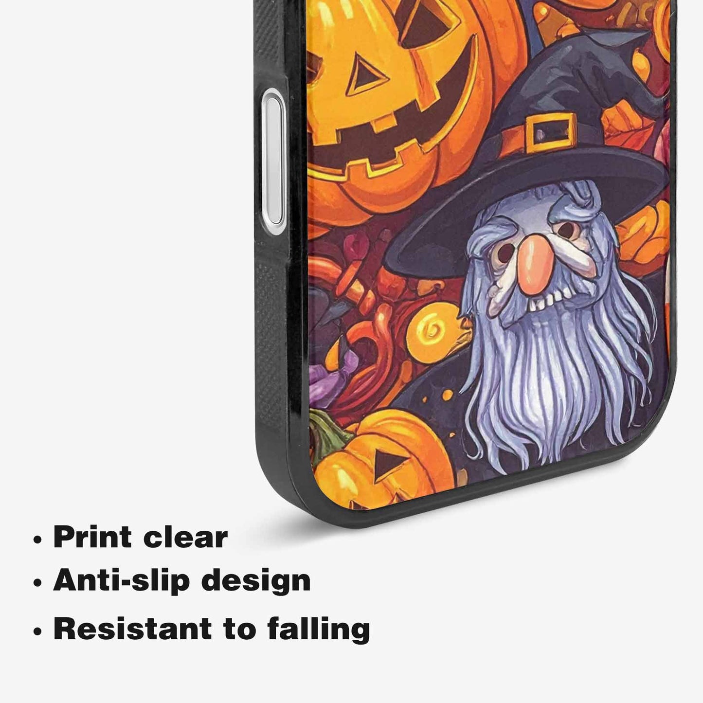 iPhone 16 Case — Halloween Art Print Edge To Edge, Customized Protective Case