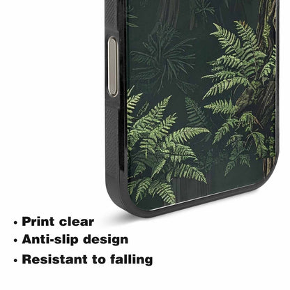 iPhone 15 Pro Max Case — Seamless Pattern Ancient Redwood Forest Giant, Original Design Phone Case