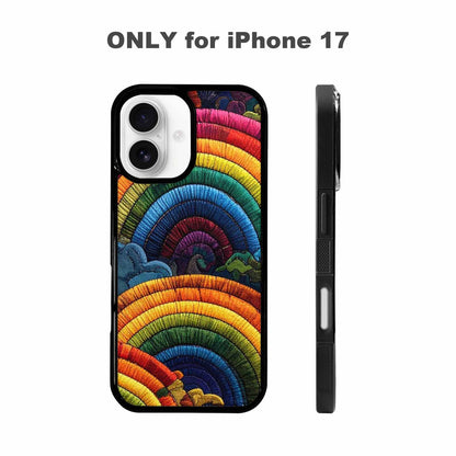 iPhone 17 Case — Vivid Camo Rainbow Camo, Unique Phone Case Design