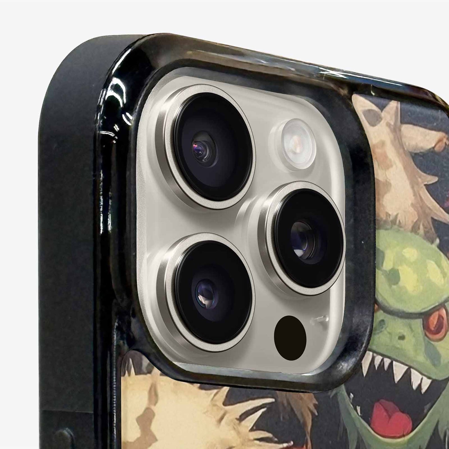 iPhone 16 Pro Max Case — Monsters Camomonsters Pattern Qch, Personalized Phone Case