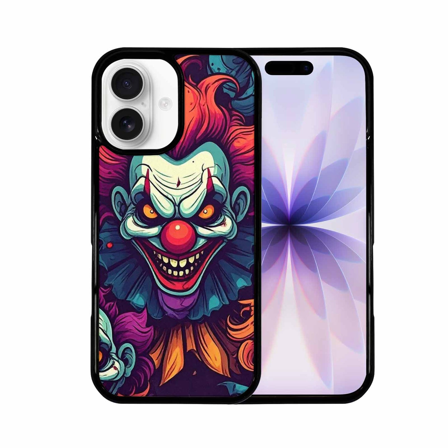 iPhone 17 Case — Evil Clowns Cartoon Art Cartoon Cute, Customized Protective Case