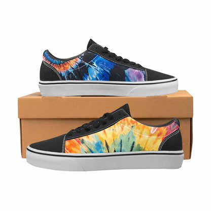 WOMEN'S Tie Lace-Up Canvas Cottagecore Custom Sneakers
